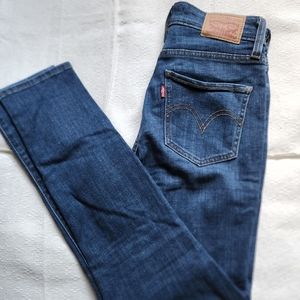 LEVIS 721 High Rise Skinny Ankle Size 27
